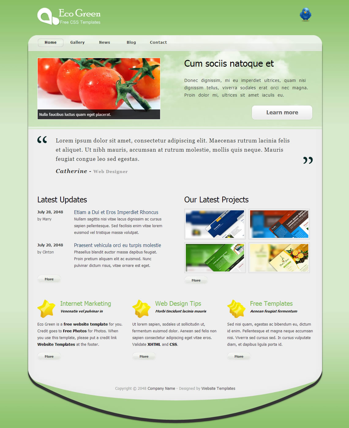 Eco Green HTML Template