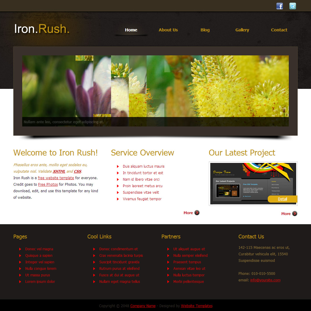 18 Best Website Free Templates Download Freshdesignweb