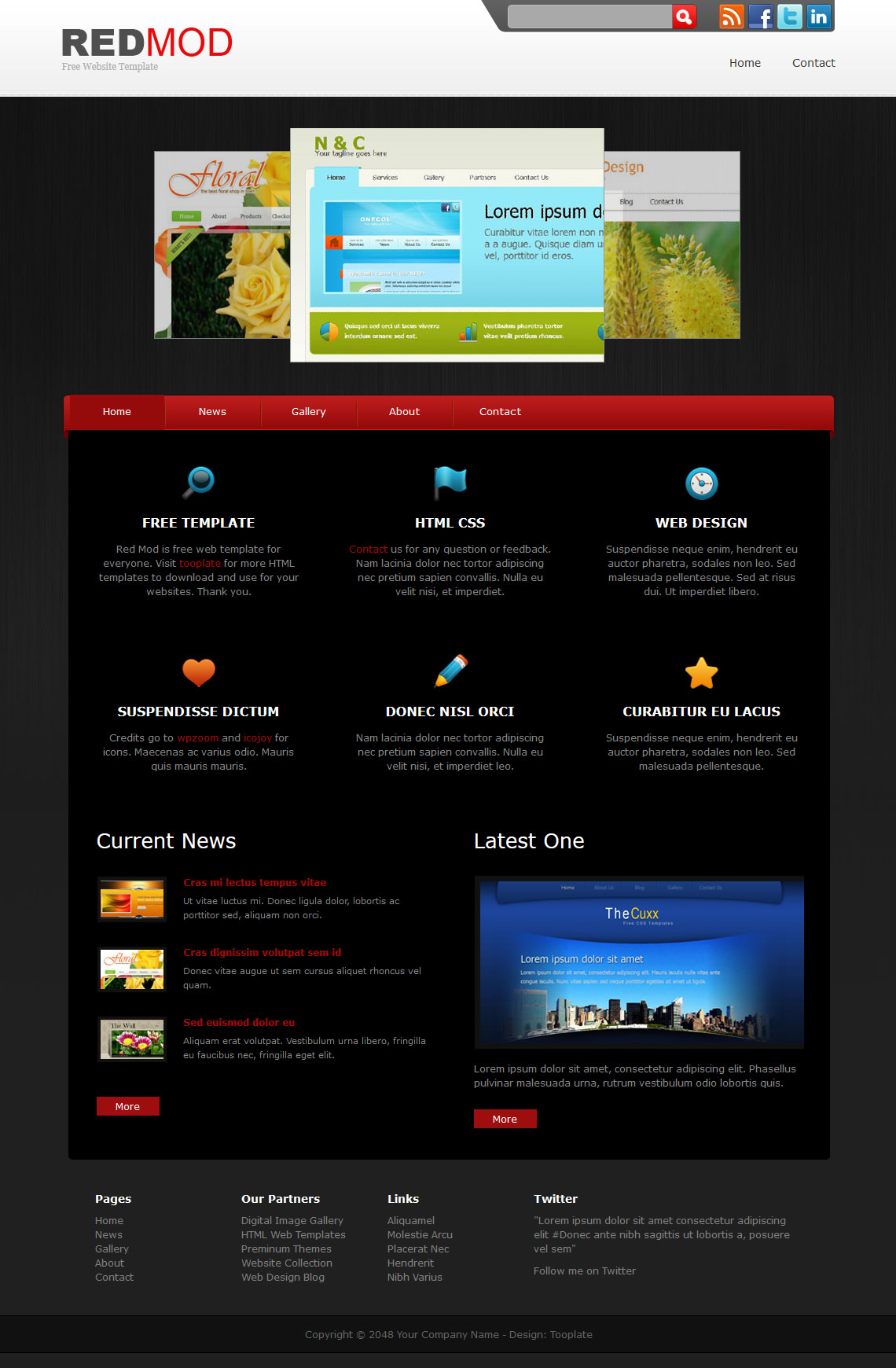 Red Mod - Free Templates