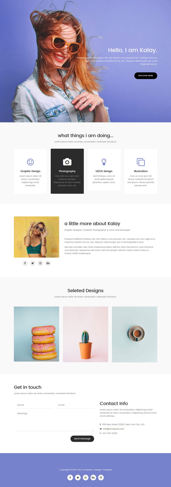 Kalay HTML Template