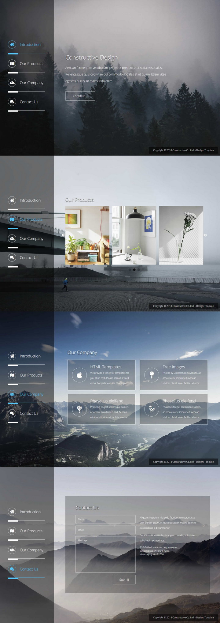 Constructive HTML Template