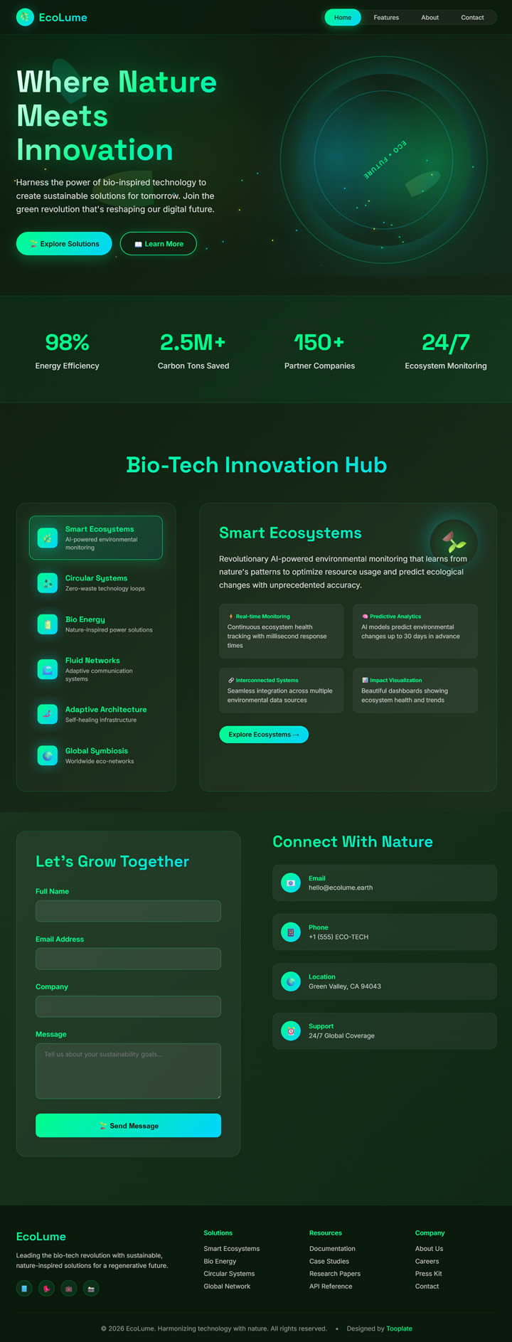 Eco Lume HTML Template