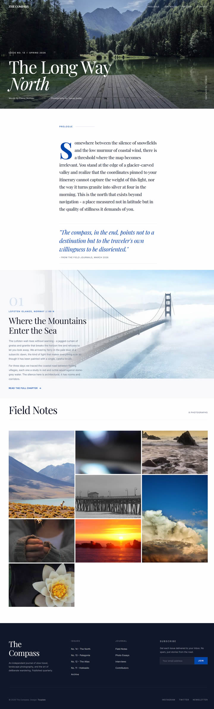 Compass Travel HTML Template
