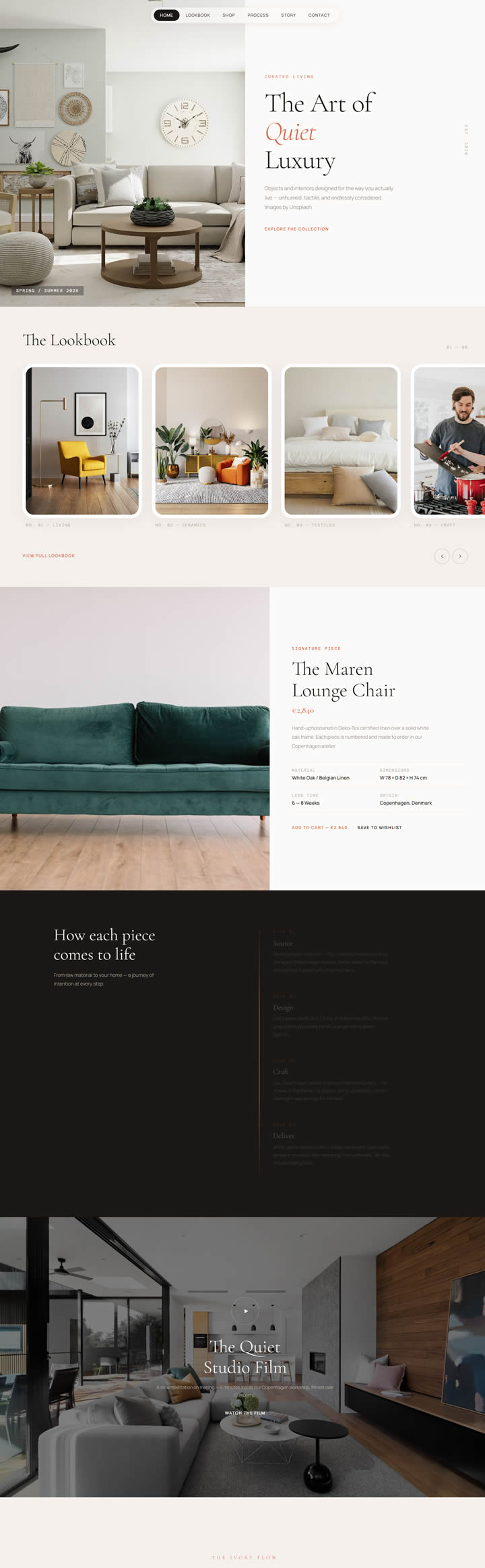 Ivory Flow HTML Template