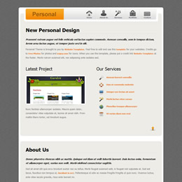 Personal Design template