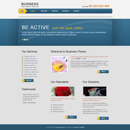 Business Template template