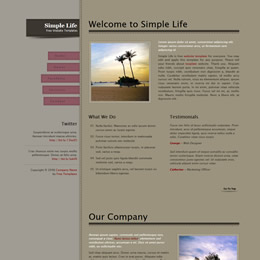 Simple Life template