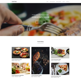 Zentro Bootstrap Theme HTML Template