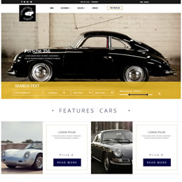 Garage Bootstrap Theme HTML Template