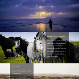 Zipper HTML Template