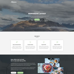 Meteor HTML Template
