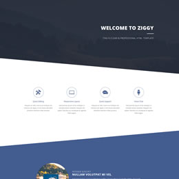 Ziggy HTML Template