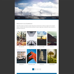 Shelf HTML Template