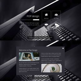 Pop Design HTML Template