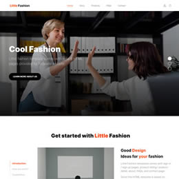 Little Fashion HTML Template