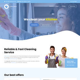 Clean Work HTML Template
