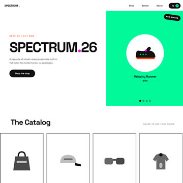 Spectrum HTML Template